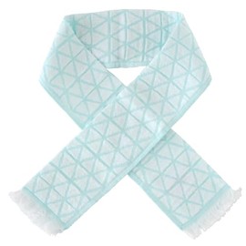 ECO de 094991-0004-02 Long Towel, Cool, Cool Touch, 0004 (Green), Women's, Women's, Approx. 3.1 x 35.4 inches (8 x 90 cm)