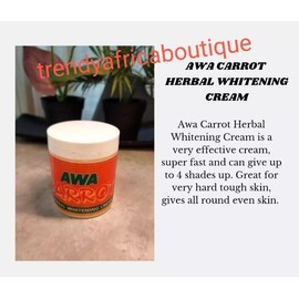 AWA CARROT HERBAL] body Cream WHITENING CREAM Light X 1 Jar