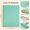 Graph Paper Notebook, Spiral Grid Notebook 8.5" X 11", Hardcover