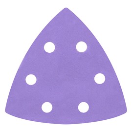 Trend 93 mm Delta Sanding Discs for Multi-Tools, 150 Grit, 10 Pack, Film Abrasive for Detail Sanding on Wood and Paint, AB/OSC/150A