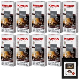 Nespresso Compatible Capsules Kimbo Kimbo Intenso 10 Boxes Coffee Runoe Truffle Salt 1 Bag Set