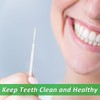 1100Pcs Dental Picks Plastic Toothpick Oral Hygiene 2 Way Interdental