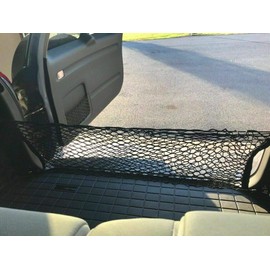 EACCESSORIES EA Trunk Organizer Cargo Net for Toyota RAV4 2006-2012 - Envelope Style Cargo Net for SUV - Premium Mesh Elastic Car Trunk Organizer Vehicle Carrier Storage - Compatible with Toyota RAV4