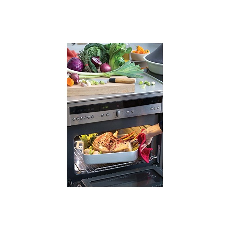 REVOL Belle CuisineRectangular Roasting Dish, White