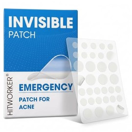 Parches para acné invisibles 180 piezas | Hidrocoloide con Centella Asiática y Ácido Hialurónico | 2 tamaños para granitos pequeños y áreas amplias | 