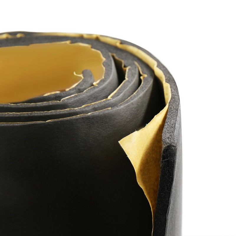 sourcingmap 197mil 5mm 10.76sqft Car Floor Sound Insulation Mat 79inch