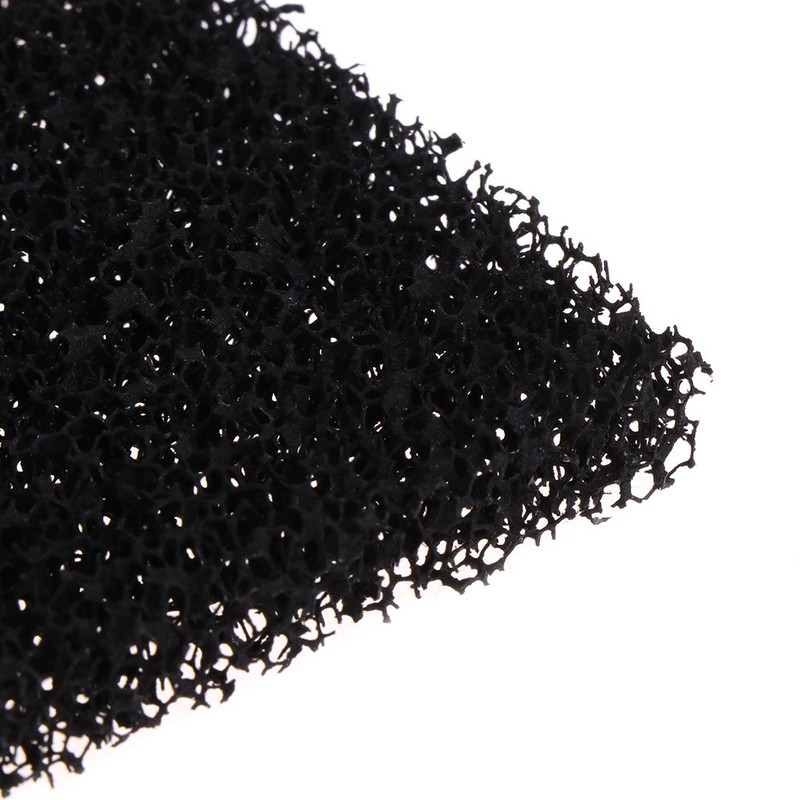 Dabixx Universal Black Activated Carbon Foam Sponge Air Filter Impregnated