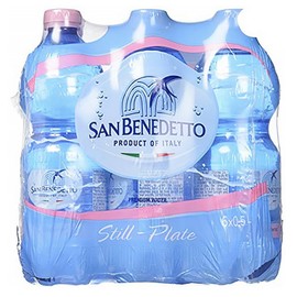 San Benedetto Still Mineral water 16.9 oz plastic (PACKS OF 24)