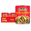 La Costeña Sliced Jalapeno Peppers - Pickled Jalapenos - Jalapeno