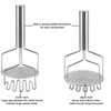Minnhua Potato Mashers Double Layer Potato Masher Stainless Steel Potato