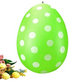 Lyaciomn Inflatable Easter Eggs, Easter Eggs, Easter Decoration Easter Eggs for Hanging Outdoor Easter Eggs Decoration Easy Install Easy to Use Green