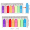 SZXMDKH 8 Pack Index Tabs with Ruler (Total 1160 Pcs),