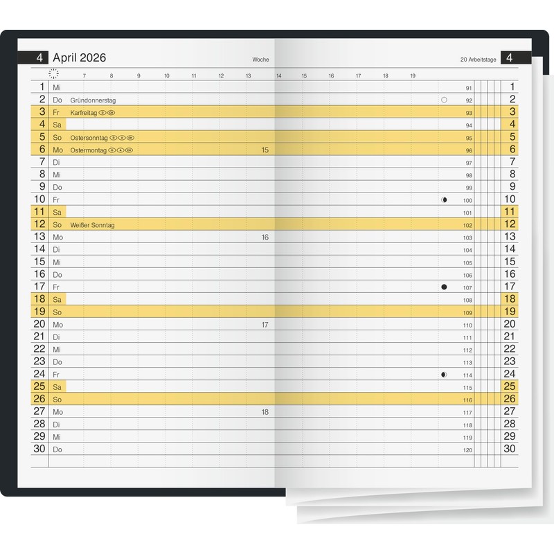 rido/idé Pocket Calendar Model Mini Planner D 15 2026 |
