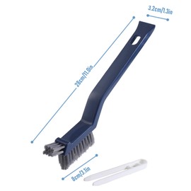 Sunicon Fugenreinigungsbürste, Hartborsten Eckenreinigungsbürste, Gap Cleaning Brush, Fensterrillen Reinigungsbürste, Fugenbürste ür Badezimmer, WC, Küche, Fenster