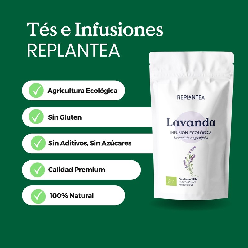 Lavender Tea Organic 100g (50 Cups) | Organic Lavender Flower