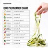 Farberware Professional Foldable Fruit And Vegetable Spiralizer Slicer Easy Store