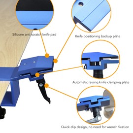 Professional Knife Sharpener with 10 Whetstones, 360° Rotation Flip Design Fixed Angle Stainless Steel, Chef Knife Sharpening Kit, Abrasive Holding System Tools for Kitchen