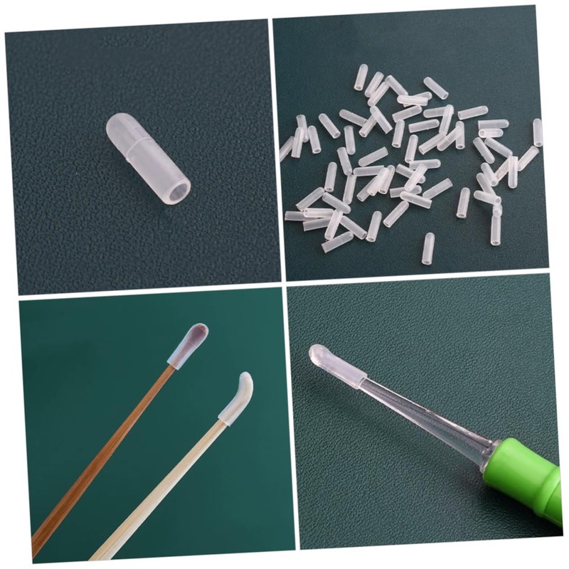 Healvian 30pcs Ear Wax Removal Sleeves Replaceable Ear Cleaning Tools