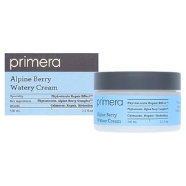 Primera Alpine Berry Watery Cream 100ml x 2 Subuji Moisture Cream Skin Barrier Strengthening / 프리메라 알파인 베리 워터리 크림 100ml x 2개 수부지수분크림 피부장벽강화