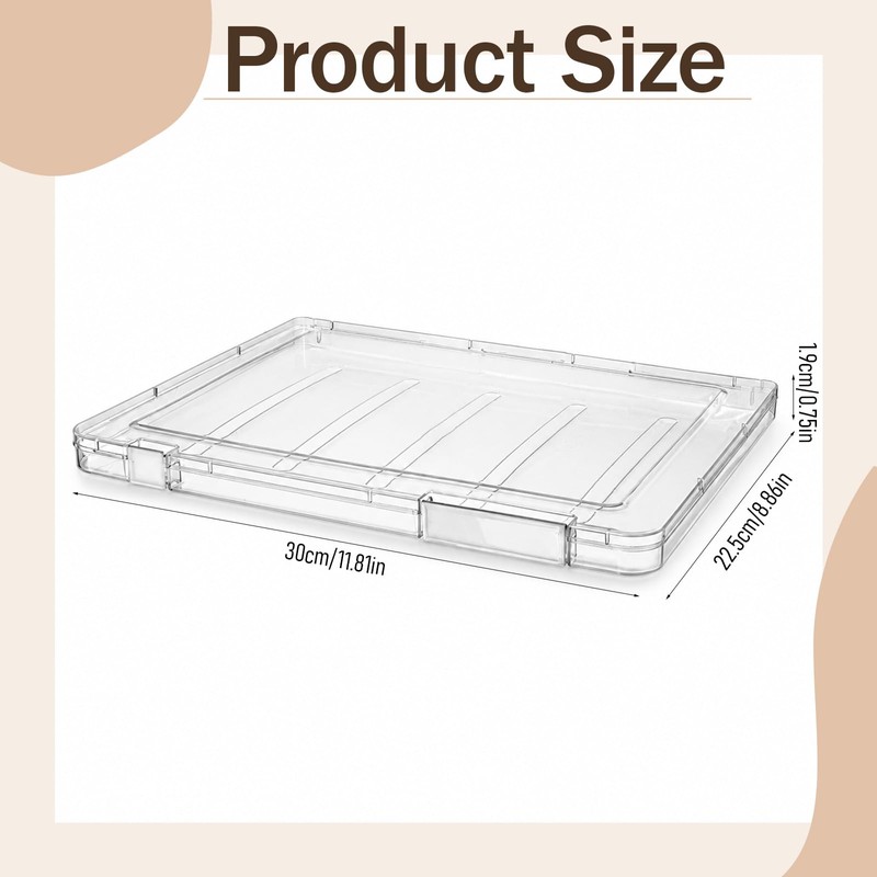 Bruislard Magazine Protectors for Collectors 8.9x11.8 Inch Document Storage