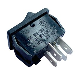 Replacement On Off Switch for Shop Vac with Oversized ON/Off Push Button 16A 4Pins