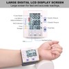LotFancy Wrist Blood Pressure Monitor for Home Use, BP Cuff,