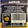 Sea-Doo Sunglasses by BRP Wave Polarized Floating Sunnies Unisex Gold
