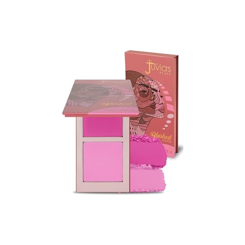 Juvia's Place Blushed Duo Blush Volume4 - Two Tone Pigmented