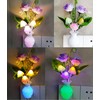 AUSAYE 4 Pack Plug in LED Night Light Sensor Rose