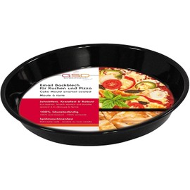G S D Household Appliances 32 301 Baking / Pizza Tray 24 cm Enamelled