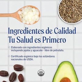 Dr. Bronner's | Bálsamo labial orgánico hidratante y refrescante, fórmula nutritiva - Menta, 4 g (6 Pack)