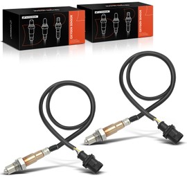 A-Premium O2 Oxygen Sensor Compatible with Jeep Grand Cherokee 2014-2018 & Jaguar F-Pace 2017-2020, XF, XJ, XE, F-Type & Alfa Romeo Giulia, Stelvio & Land Rover Range Rover Velar, Upstream, 2-PC Set