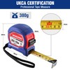 WORKPRO Tape Measure 8M 26FT, Retractable Professional Measuring Tape, Imperial