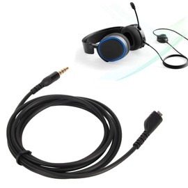 Eulbevoli Headphone Sound Cable Replacement Compatible for Arctis 3 Arctis 5 Arctis 7 Arctis Pro Arctis Prime 4.9ft, Gaming Headphone Sound Cord, Steelseries Arctis 3 Cable, Steelseries Headset Cable