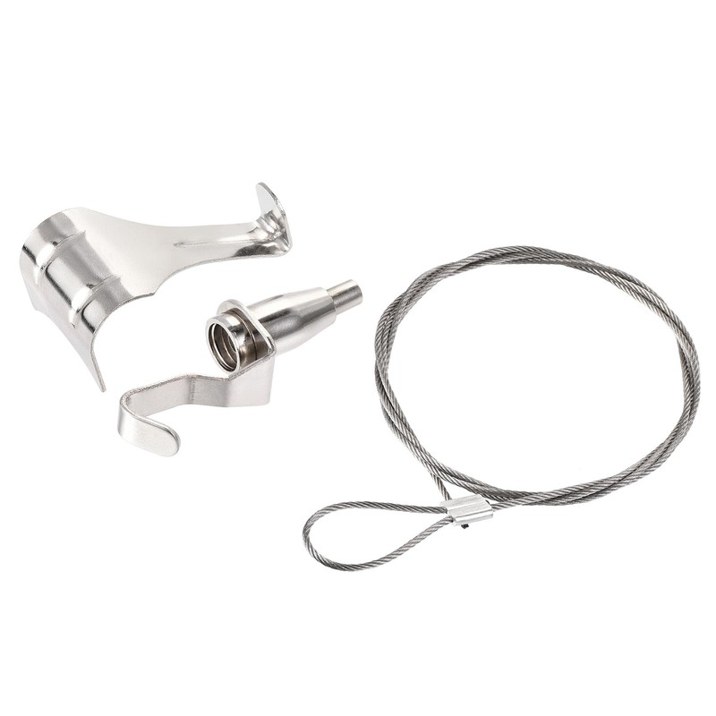 sourcing map Picture Hanging Wire Kit, 4Set 1M Hanging Wire