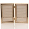 Lawrence Frames Classic Hinged Beaded Frame 4x6 Gold