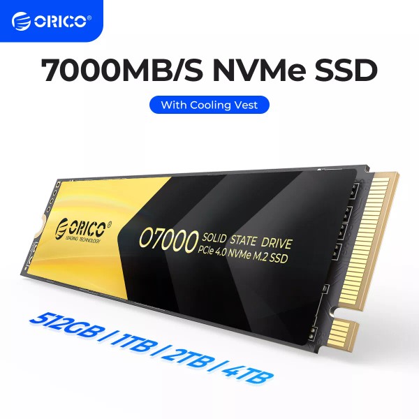 ORICO 1TB M.2 NVMe Internal SSD Hard Drive 7000MB/s PCIe4.0*4