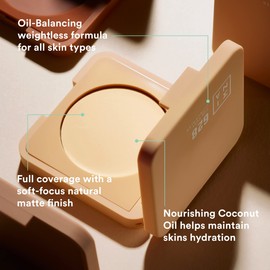 3INA MAKEUP - The Full Concealer 676 - Kaffee - Hohe Deckkraft - Ölfreier, langlebiger Formel Flüssig Concealer - Natürliches mattes Finish - Vegan - Cruelty Free