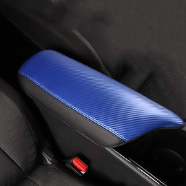 AAGiiLEEYO Car Armrest Box Cover Center Console Saver Covers for 2018 2019 2020 2021 2022 Toyota CHR (Blue)