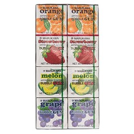 Marukawa Fusen Bubble Gum (Assorted) 8pk