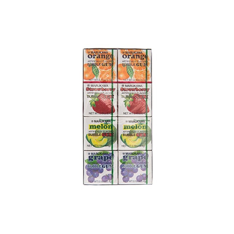 Marukawa Fusen Bubble Gum (Assorted) 8pk