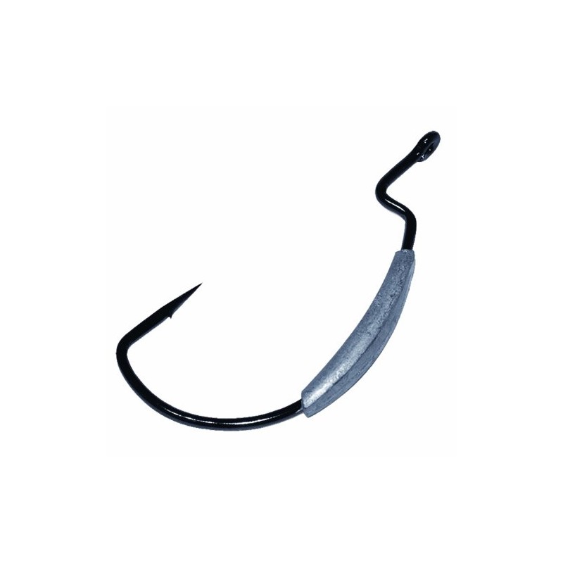 Gamakatsu Extra Wide Gap Monster Hook-3 Per Pack (Black, 5/0,