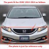 Unbranded 14PC For CIVIC Sedan 2013-2015 Bumper Grille Mesh Fog