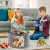 Foldable Hat Storage Box, Round Hat Storage Hat Box with