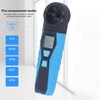 Handheld Anemometer 180° Fan Rotation LCD Digital Display Temperature Humidity