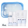 Round Wrap 1025 Dokdo Travel Kit Toner + Lotion + Sun Cream + Cleanser + Pouch Set, 4 Sets / 라운드랩 1025 독도 트래블 키트 토너 + 로션 + 선크림 + 클렌저 + 파우치 세트, 4세트