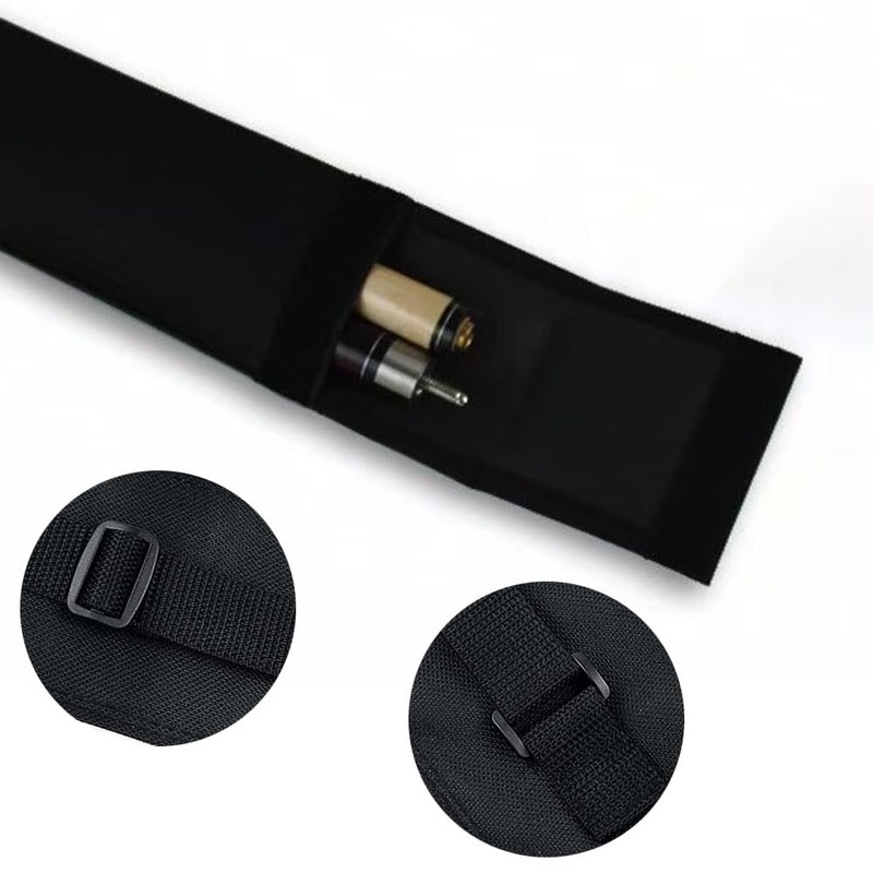HBYMYDA 1 Piece Pool Cue Bag Lightweight Portable Snooker Cue