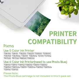 PGI-580 XXL Black (Pack of 4, PGBK) Printer Cartridges Compatible with Canon 580XXL Multipack Cartridges for Canon Pixma TR8550 TR7550 TR8500 TS6150 TS6350 TS6250 TS6300 TS8251 TS8150 TS6151 TS955 50