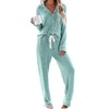 Aamikast Pajama Sets for Women Soft Button Up Christmas Pjs