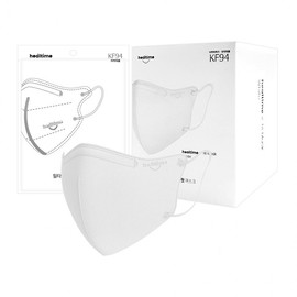 [New Edition] KF94 Heal Time V-Fit Bird Beak Type Mask, Individually Packaged (1 pc) For Hygienic Purposes 50ea